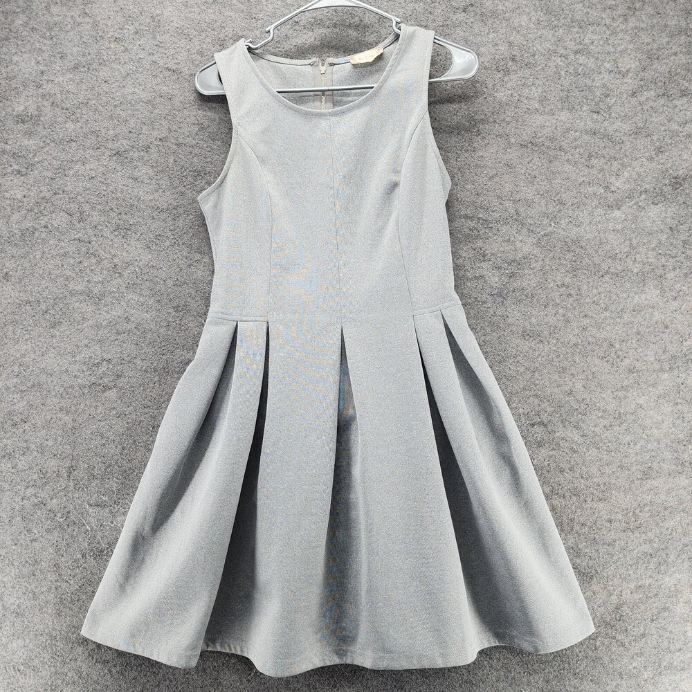 Altard State Dress Womens Medium Sleeveless Gray Fit Flare